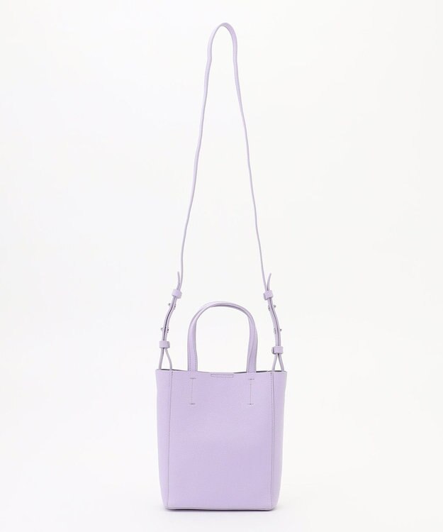 Y'SACCS Y’SACCS×SHIHO　SQUITTY (スクイッティ)レザーミニショルダーバッグ ラベンダー