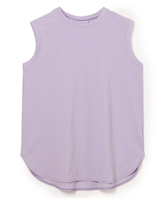 Chacott Chacott BALANCE EasyCare+ノースリーブＴシャツ モーブ