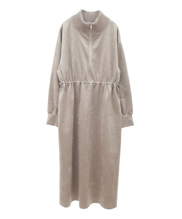 Green Parks ・ＥＬＥＮＣＡＲＥ　ＤＵＥスエードポンチドロストワン Gray Beige