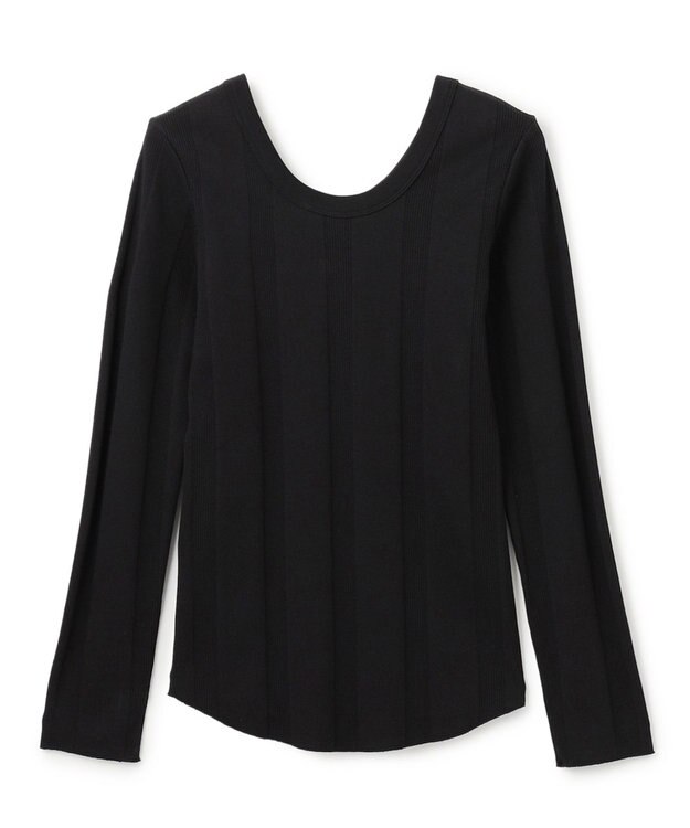 BEIGE， CYRILLE / リブトップス Black