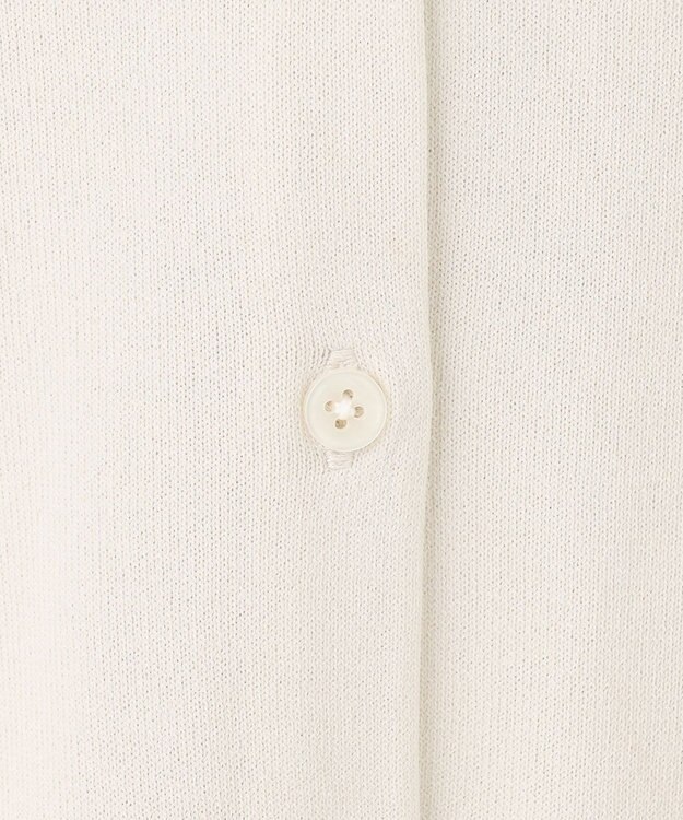 UNFILO 【接触冷感/UVケア/抗菌防臭】スゴ機能 ハーフスリーブカーディガン グレージュ