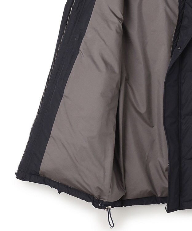 J.PRESS MEN 【デタッチャブルフード】サステナブル ダウンコート ネイビー系