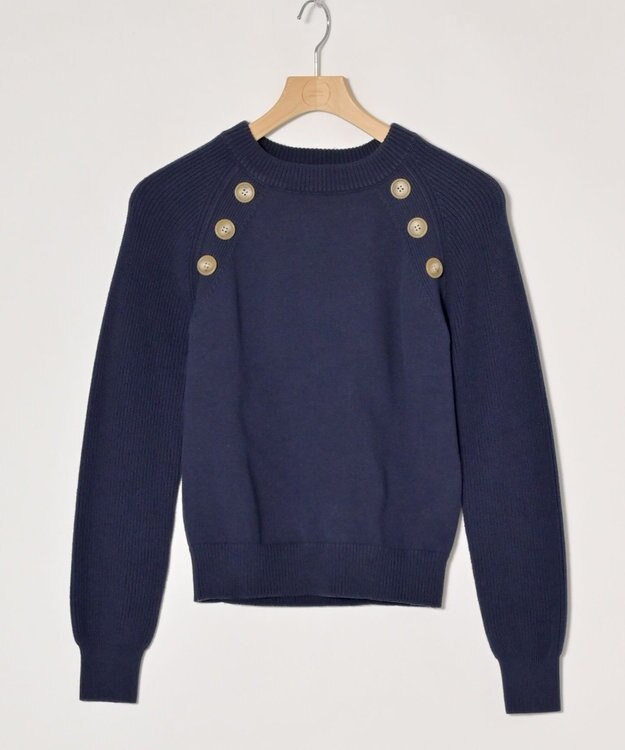 ONWARD Reuse Park 【組曲】ニット春夏 ネイビー