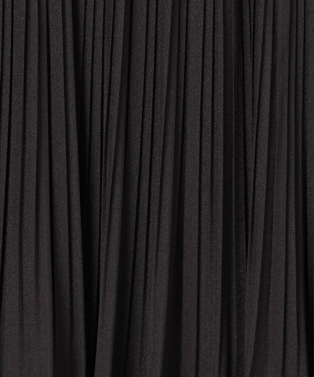 ANY SIS 【洗える】シャイニープリーツ スカート ブラック