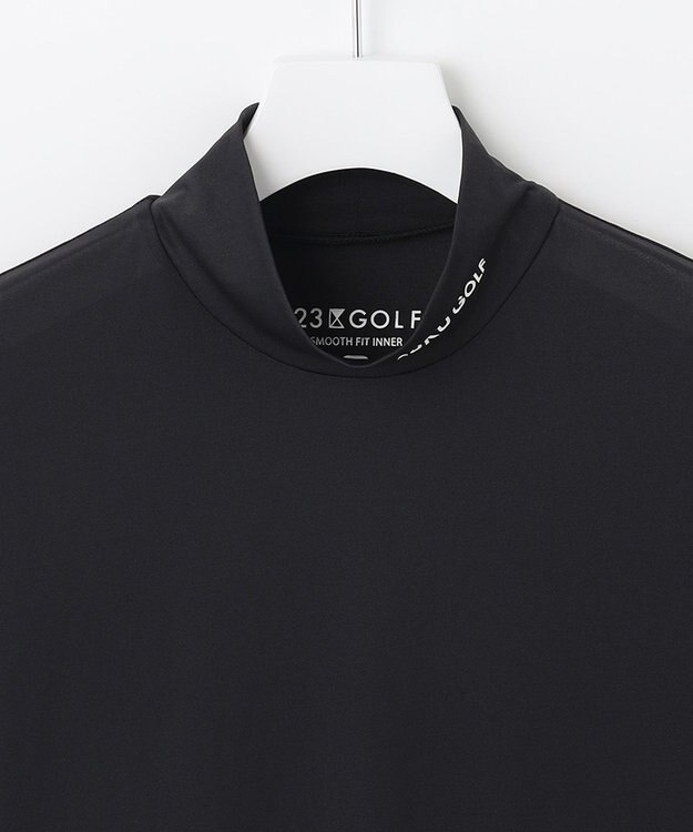 23区GOLF 【MEN】【吸水速乾・UVケア】30デニール インナーカットソー ブラック系
