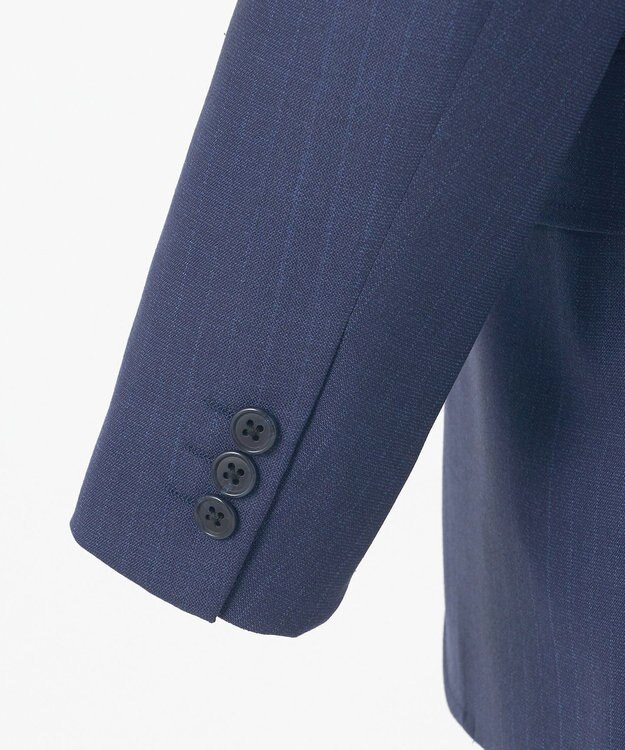 J.PRESS MEN 【WEB・一部店舗限定】ブルーシェードストライプ スーツ ブルー系1