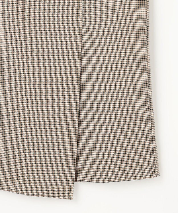 Feroux 【洗える】バックルデザイン タイトスカート ベージュ系2