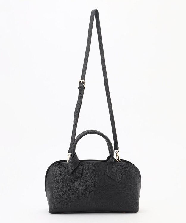 LA BAGAGERIE 【maison vert】 【軽量】リボンワイド２WAYショルダー ブラック