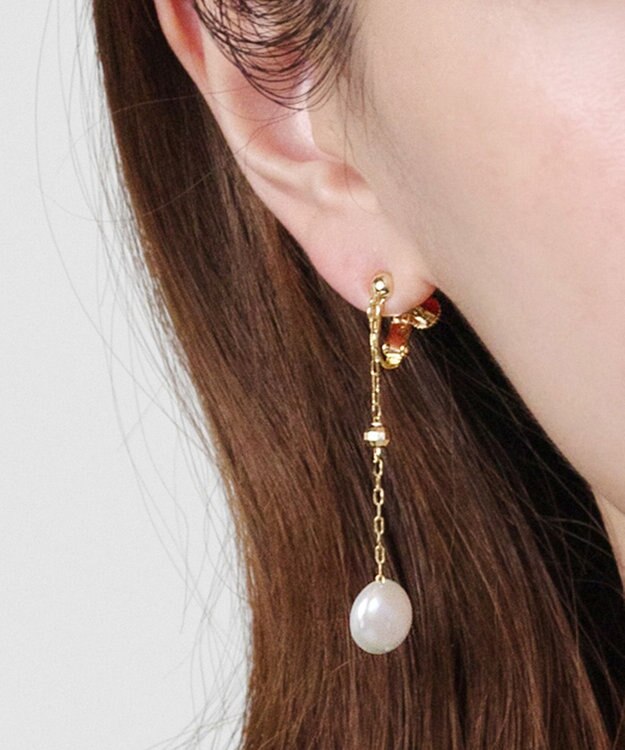 TOCCA LUNAE COIN PEAR EARRINGS イヤリング ゴールド系