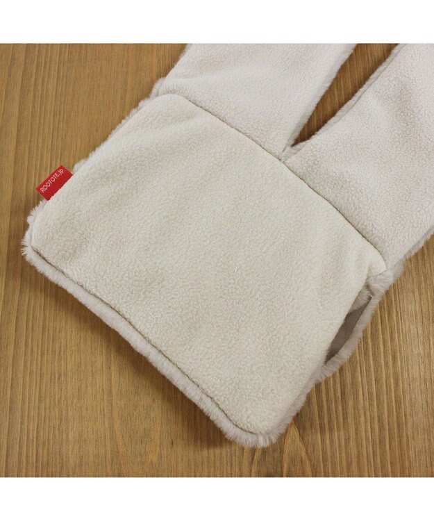 ROOTOTE 8283【スヌーピー】IP.マフルー.ピーナッツ-8W 02：ベージュ