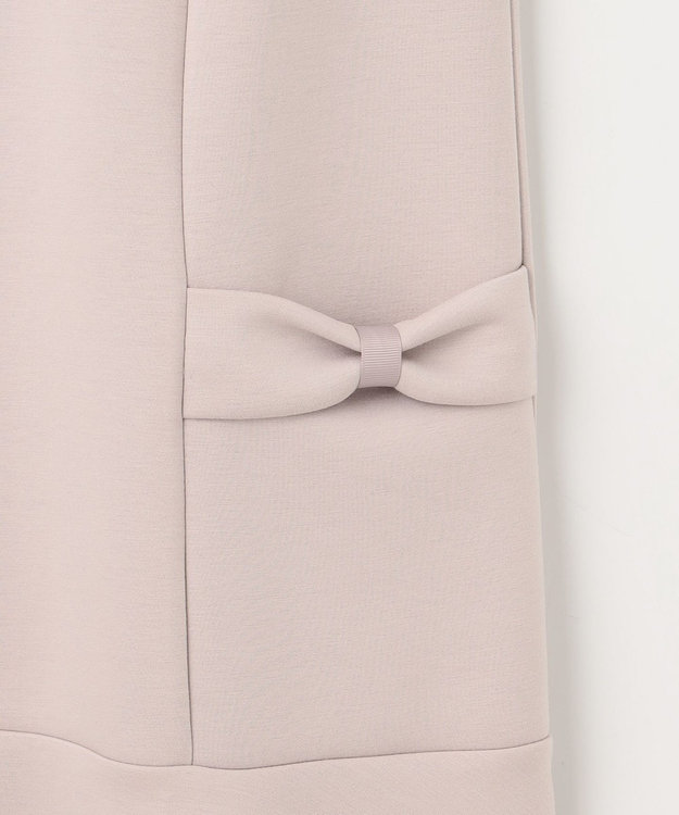 Feroux 【新型・洗える】リボンデザイン ダンボールワンピース キャメル系