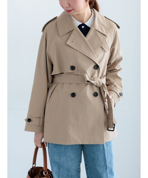 Te chichi ミドルトレンチコート ベージュ
