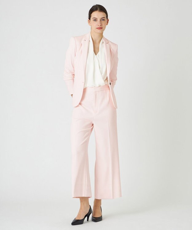 BEIGE， 【L-size】LUIZA / ワイドパンツ Cherry Pink