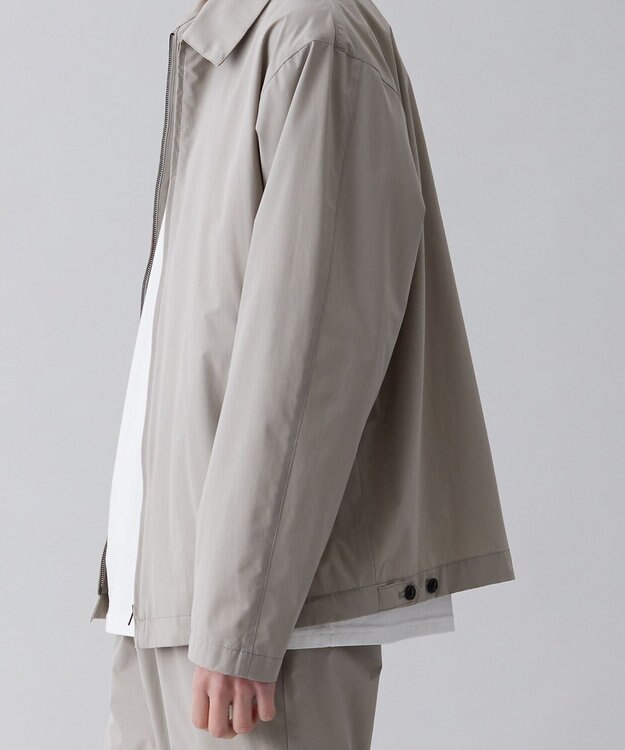 UNFILO MENS FINE MOVE ショートスウィングトップブルゾン ベージュ