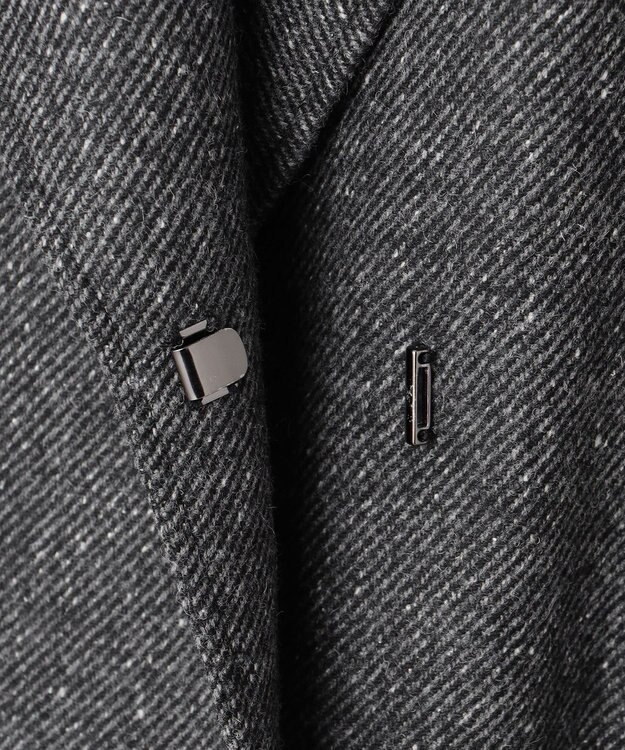 23区 S 【エステータ】シルクネップツイード ジャケット ブラック系