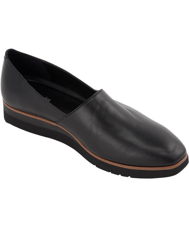 ASICS WALKING ペダラ レディース 2E 3.0cmヒール ブラック系