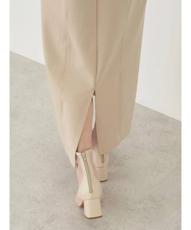 earth music&ecology ショルダードッキングワンピース Beige