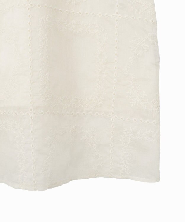 AMERICAN HOLIC シアー刺繍キャミワンピース（ペチコート付き） Ivory
