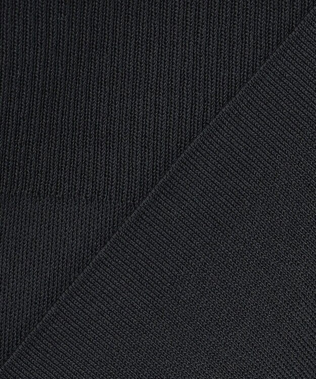 ICB 【洗える】コットンポリエステルスムース カーディガン チャコール系