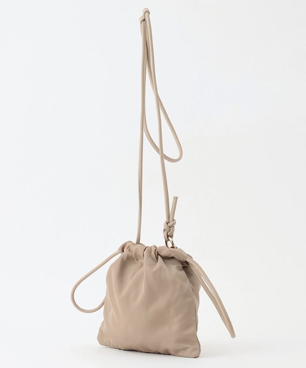 UNFILO ミニ ショルダーバッグ ベージュ