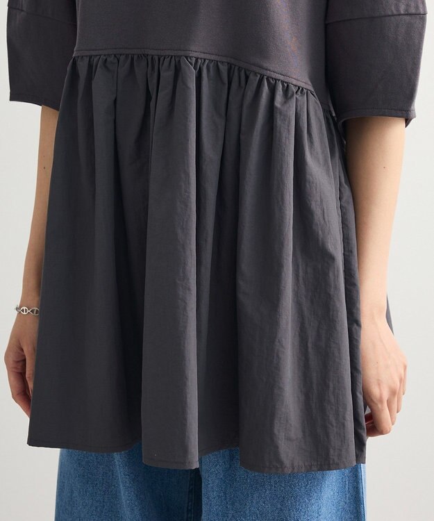 Green Parks ・ＥＬＥＮＣＡＲＥ　ＤＵＥ　ハイブリットＴＥＥ Charcoal Gray