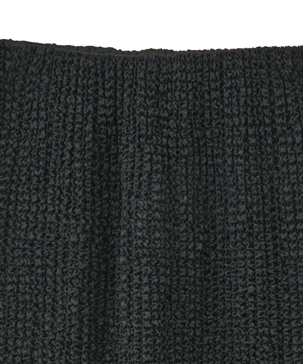 CRAFT STANDARD BOUTIQUE シャーリングジャガードスカート Black