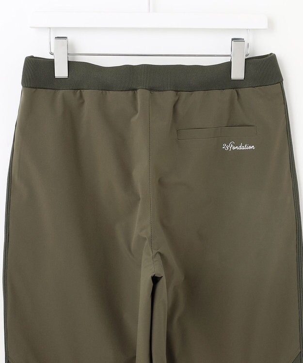23区GOLF 【23Fondation/MEN】ニット ジョガーパンツ カーキ系