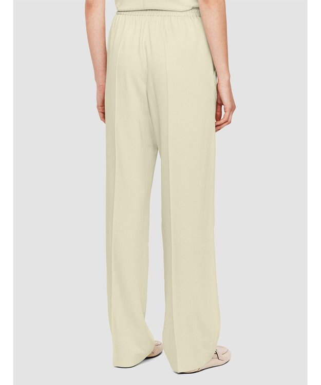 JOSEPH ソフトビスコーステーラリング　ストレートトラウザーズ Quail