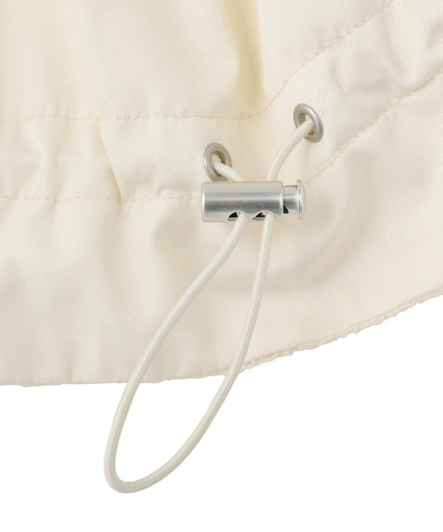 earth music&ecology 【WEB・一部店舗限定】レースリバーシブルブルゾン Ivory