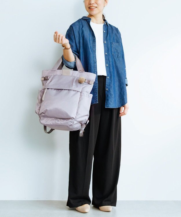 ACE BAGS & LUGGAGE Kanana project PJ16-2nd リュックサック  A4サイズ 軽量 20145 カナナ プロジェクト モーヴピンク