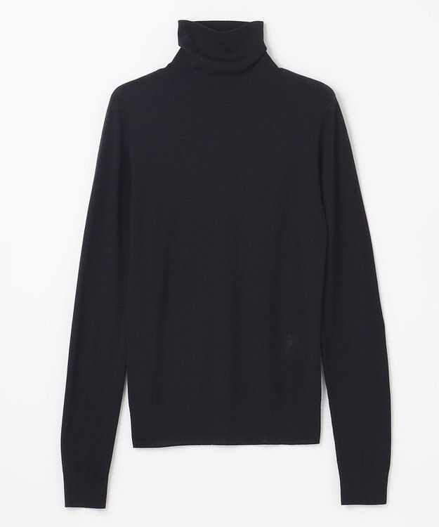 NAVE 【Nave】リュクスウール タートルネック ニット ブラック系