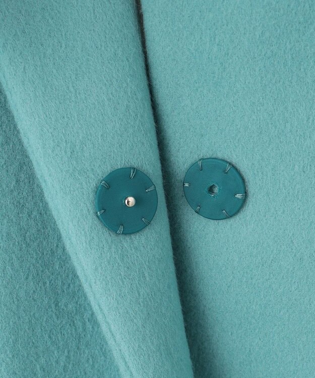 TOCCA 【消臭】PEARL ROCK ロングコート エメラルド系