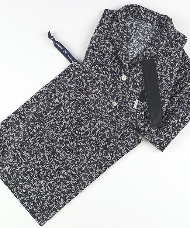 ワコール／睡眠科学 パジャマ 5分袖 半袖 長ズボン 綿100%(本体) サテン 【睡眠科学×mintdesigns】 レディース YDT105 睡眠科学／ワコール ブラック