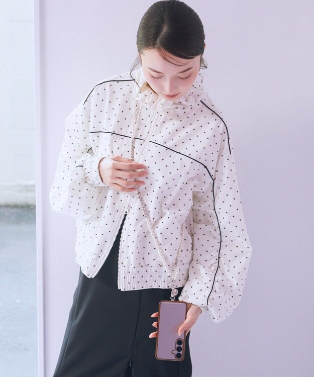 earth music&ecology マルチパールストラップ Silver