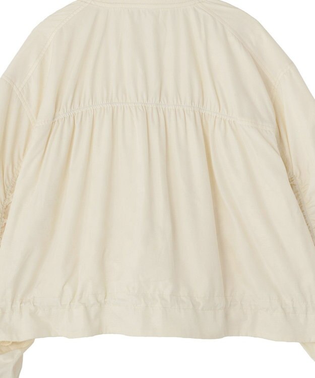 earth music&ecology 【WEB・一部店舗限定】レースリバーシブルブルゾン Ivory