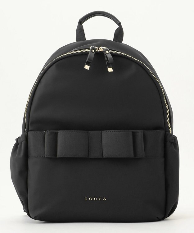 TOCCA 【撥水】RIBBON BRICK BACKPACK バックパック ブラック系