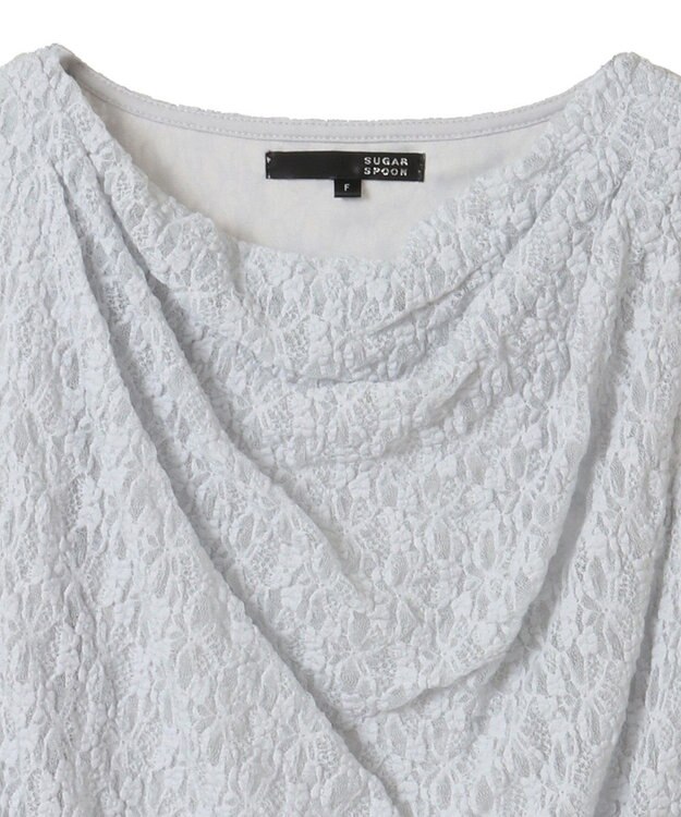 Green Parks ・ＳＵＧＡＲ　ＳＰＯＯＮ　ドレープレースプルオーバ Light Gray