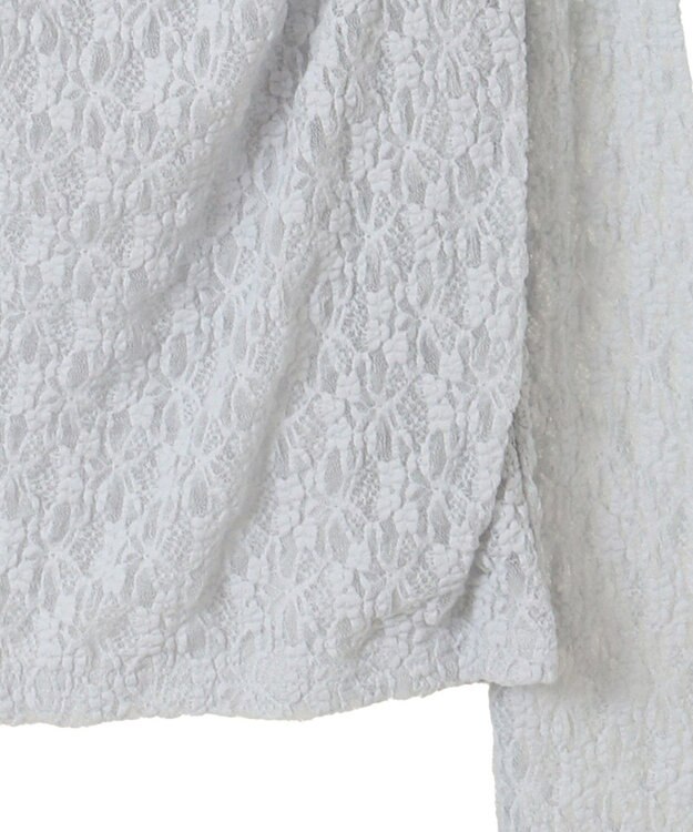 Green Parks ・ＳＵＧＡＲ　ＳＰＯＯＮ　ドレープレースプルオーバ Light Gray