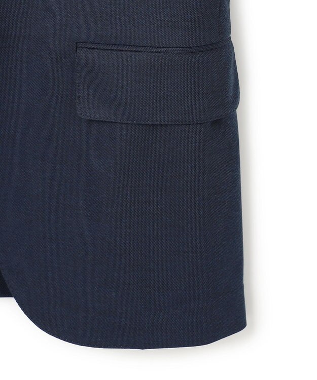 J.PRESS MEN 夏に嬉しい6つの高機能【セットアップ対応】【J.PRESS-POOL WOOL】ジャージーセットアップ ジャケット ネイビー系9