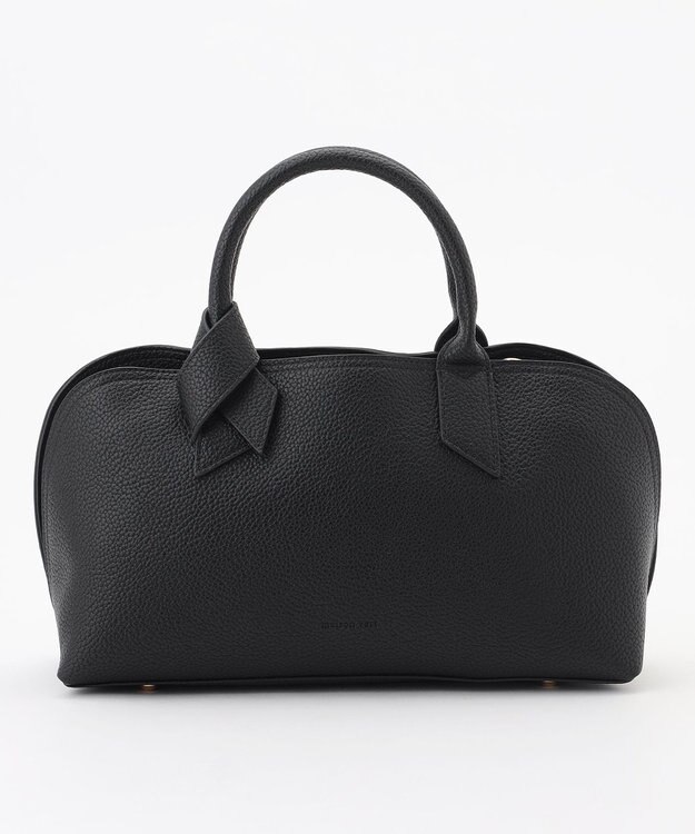 LA BAGAGERIE 【maison vert】 【軽量】リボンワイド２WAYショルダー ブラック