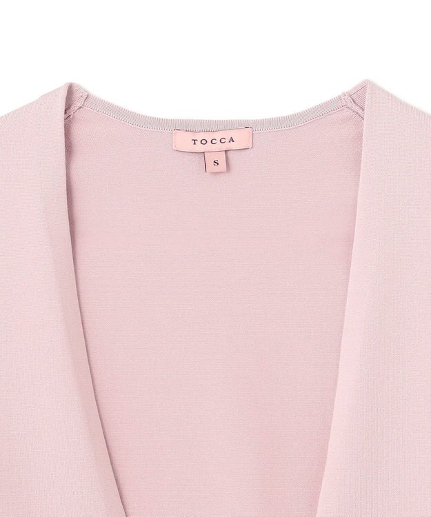 TOCCA 【接触冷感・UVカット・洗える】AIRY BOLERO ボレロ ライトピンク系