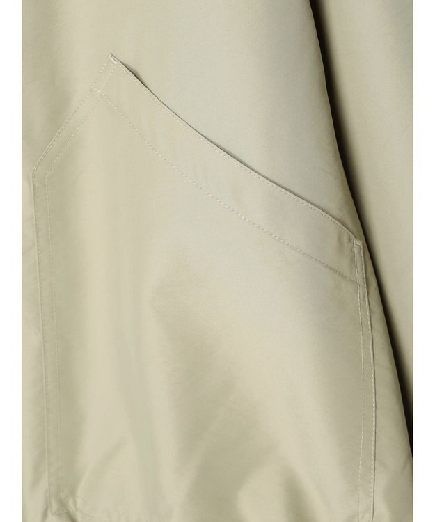 Green Parks 撥水加工　裾ドロストブルゾン Khaki