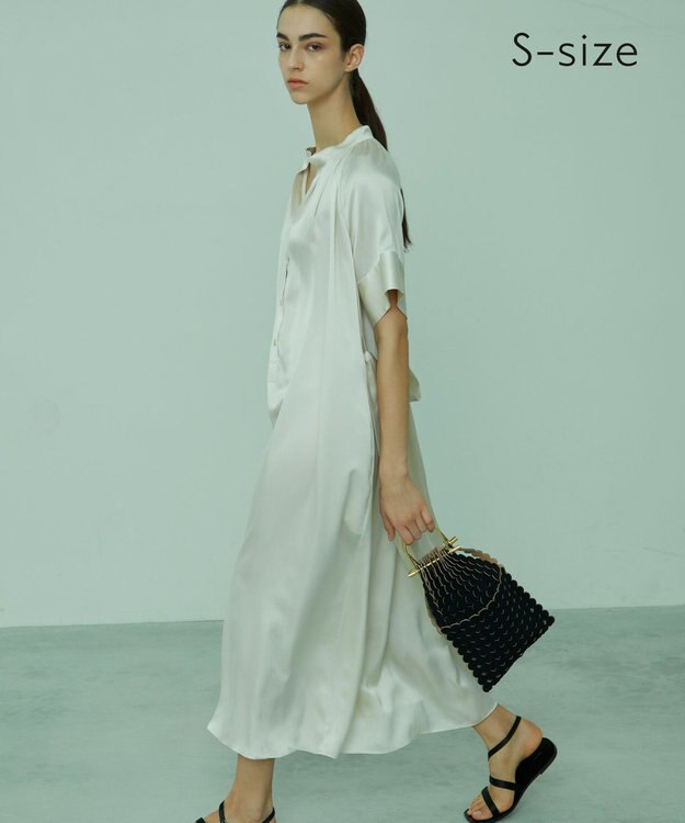 BEIGE， 【S-size】YEW / シャツワンピース Sand