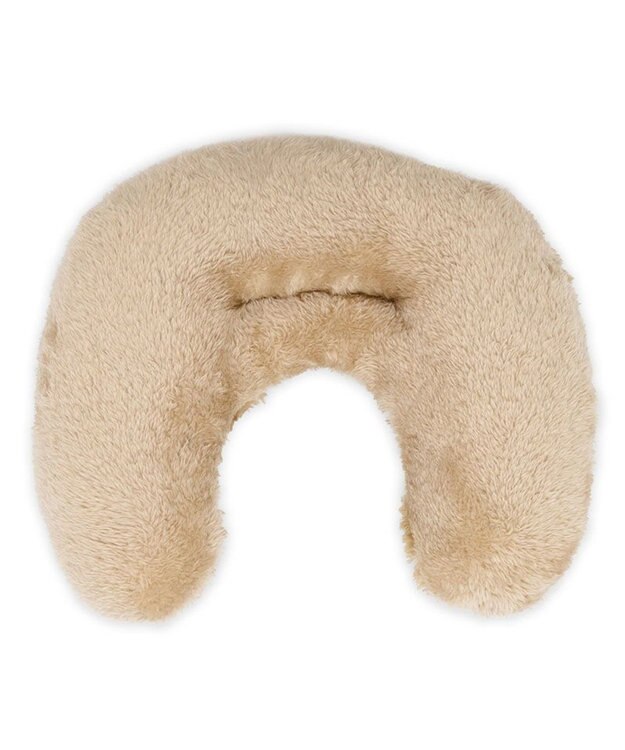 PET PARADISE ペットパラダイス くまちゃん織り 遠赤外線 ボアピロー ホワイト×ブラウン