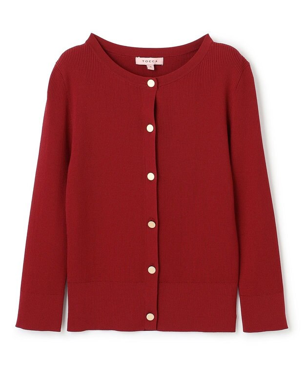 TOCCA 【泉里香さん着用】AUTUMN TIME カーディガン ワイン系