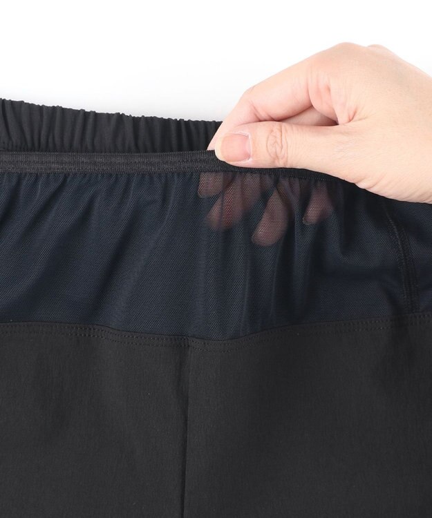 CW-X 【UNISEX】 CW-X ボトムス ランニングパンツ 2分丈 はっ水(本体) UVカット率90%以上(本体) ユニセックス DHR335 /ワコール ブラック