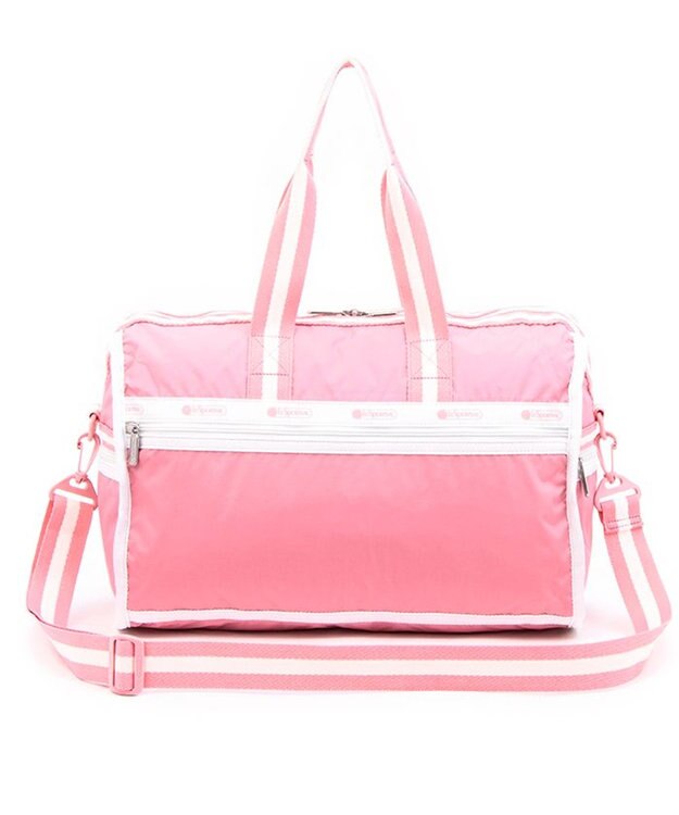 LeSportsac DELUXE MED WEEKENDER/スペクテイターピオニーピンク スペクテイターピオニーピンク
