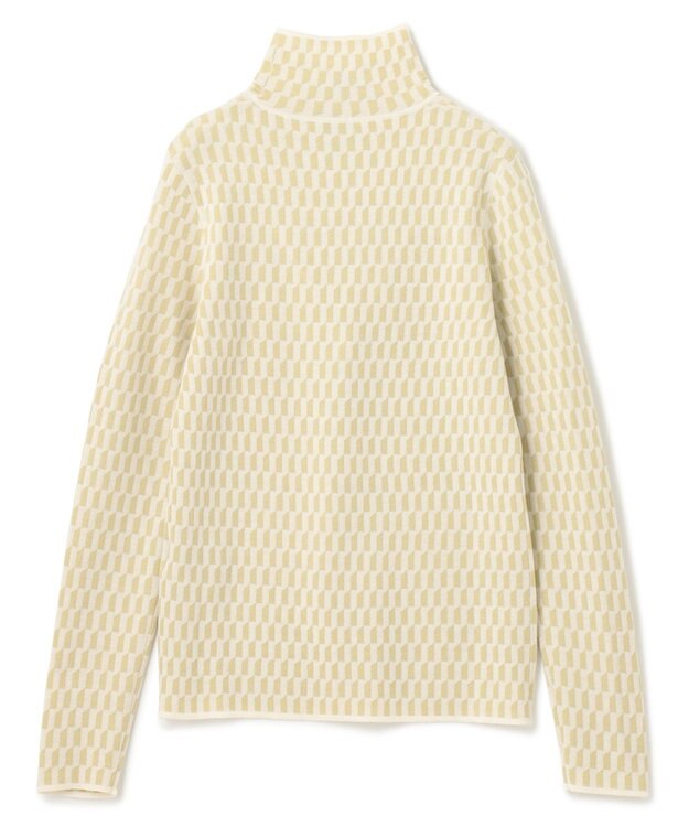 JOSEPH ファインアルコーブジャガード　ニット Pale Olive/Ivory