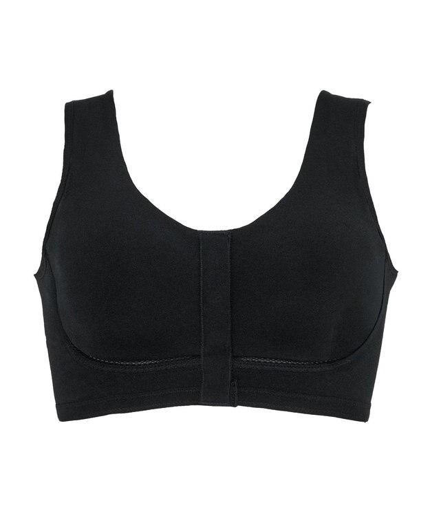 BRADELIS New York 【BRADELIS New York  MATERNITY】フロントオープンブラ マタニティ ブラジャー フロントホック 簡単に授乳ができる 補正ブラ ブラック