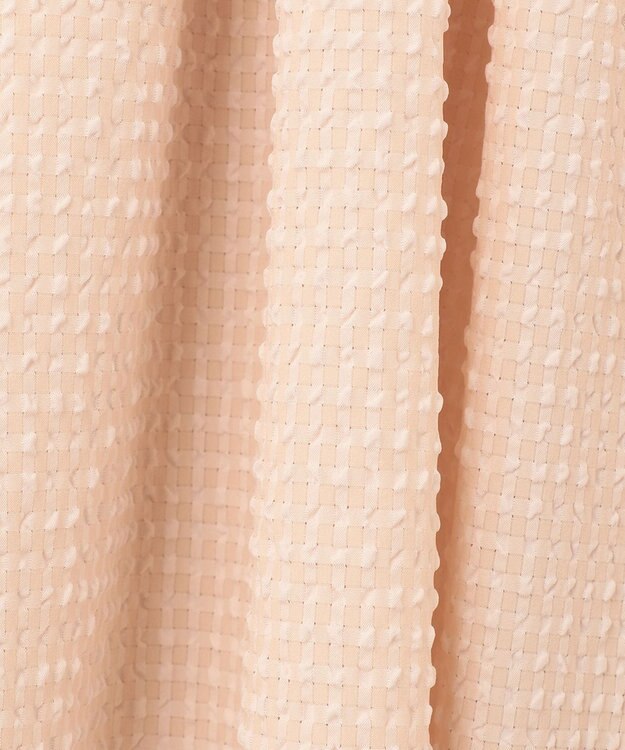 #Newans 【優木まおみさんコラボ】Vネックガウンワンピース ピンク系